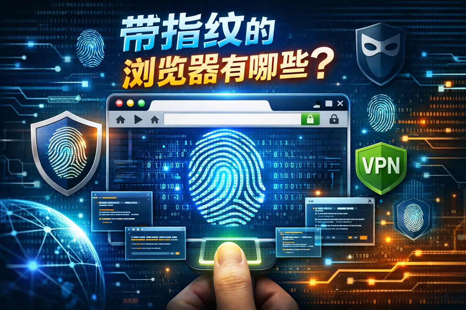 带指纹的浏览器有哪些