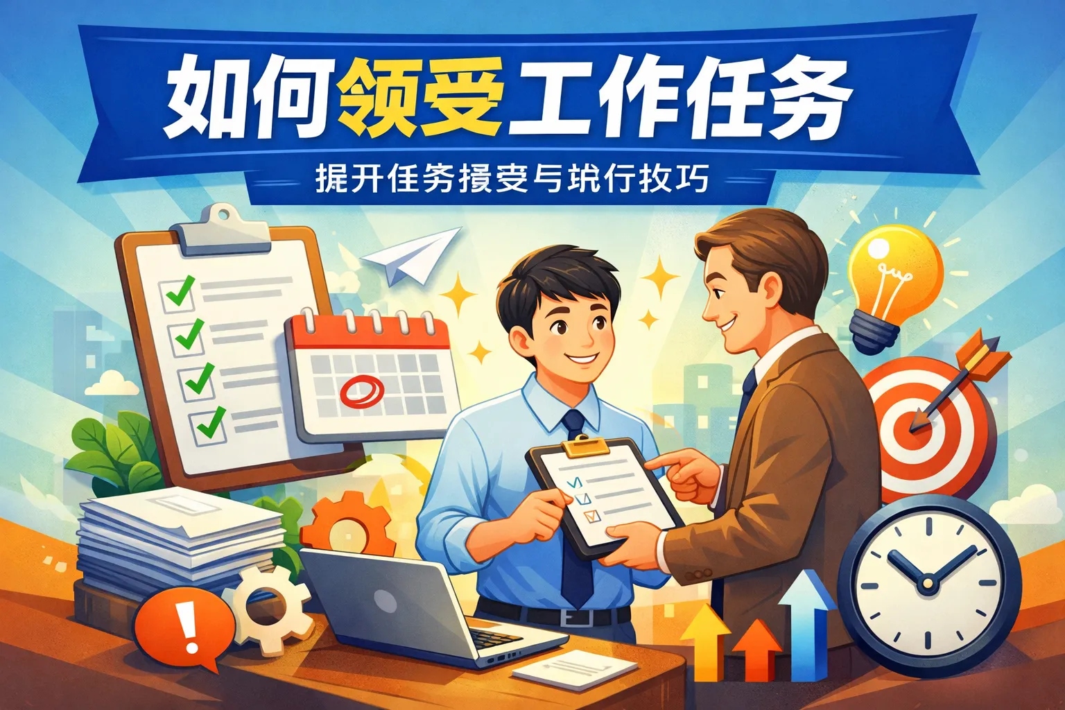 如何领受工作任务