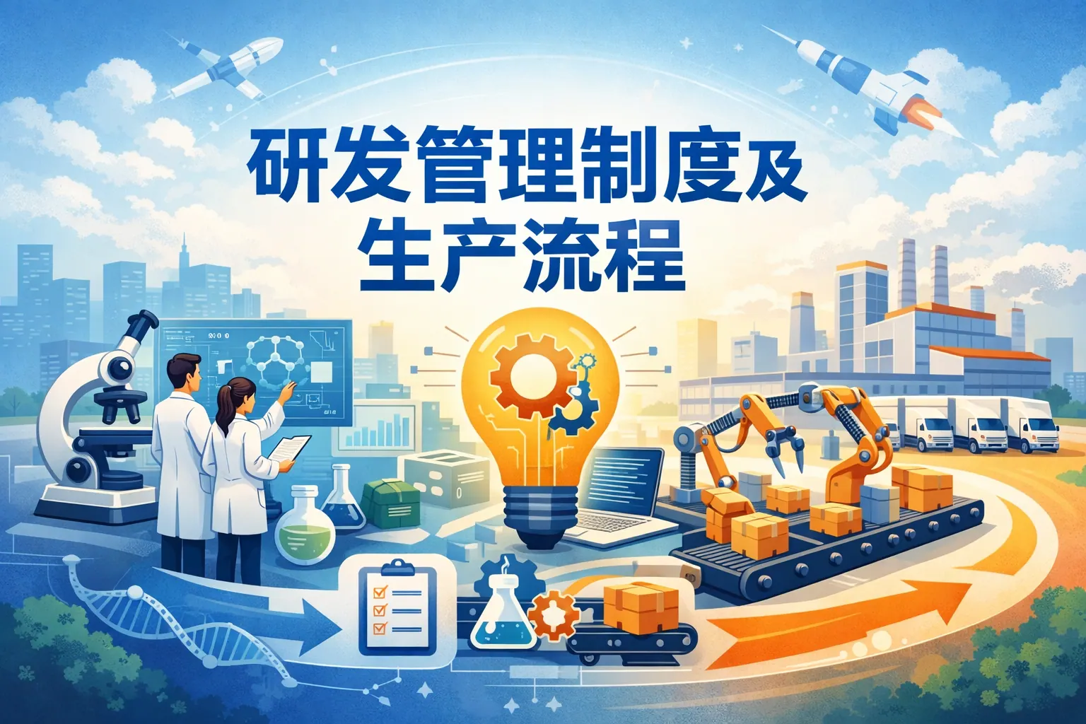 研发管理制度及生产流程
