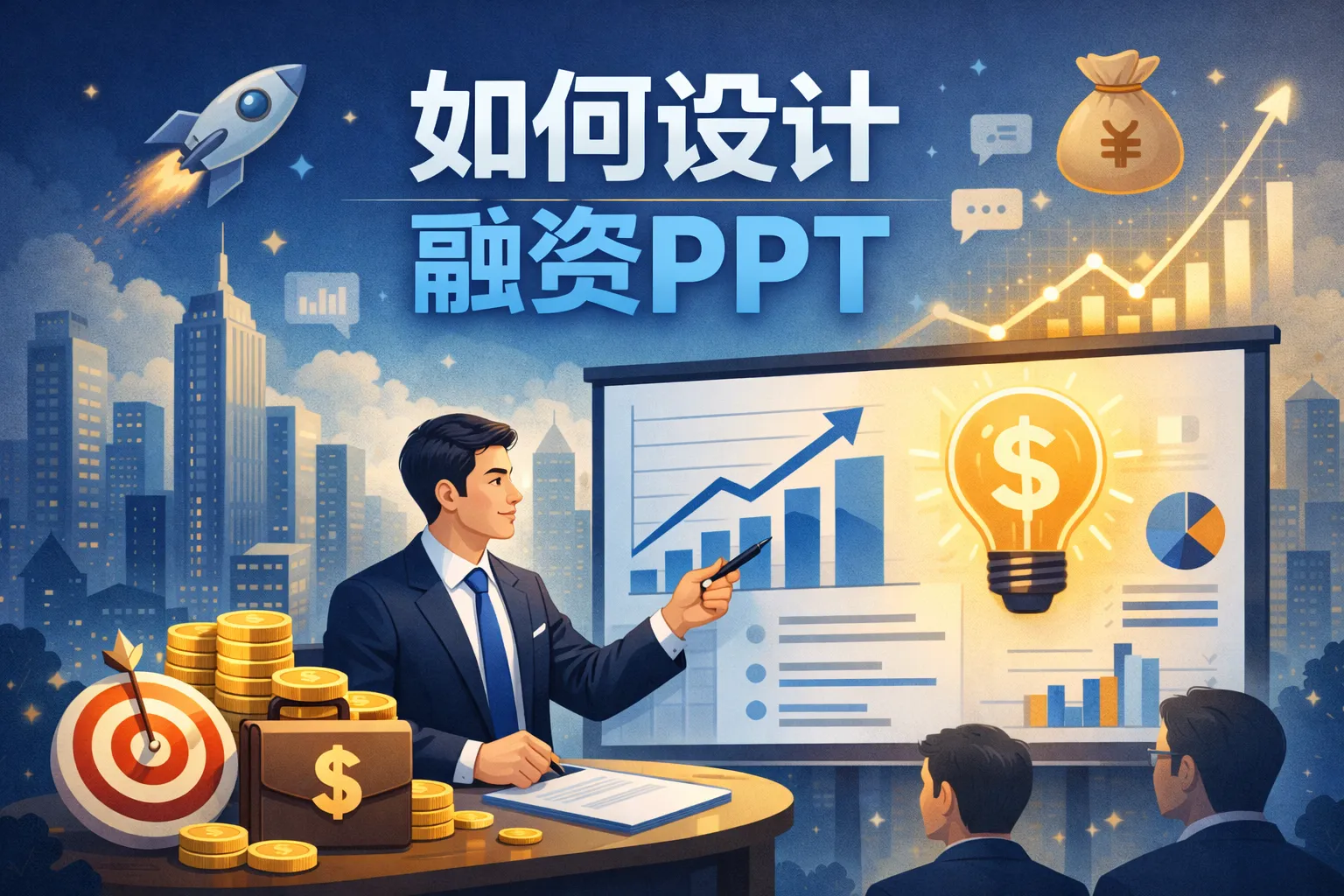 如何设计融资ppt