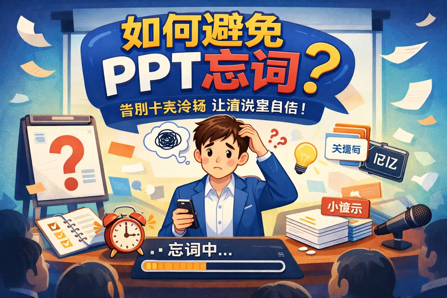 如何避免ppt忘词
