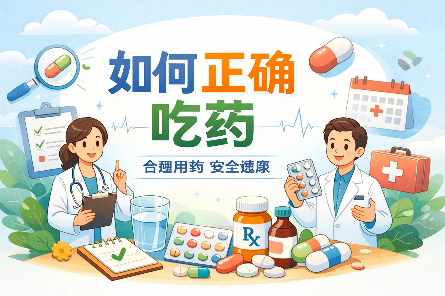 如何正确吃药 ppt