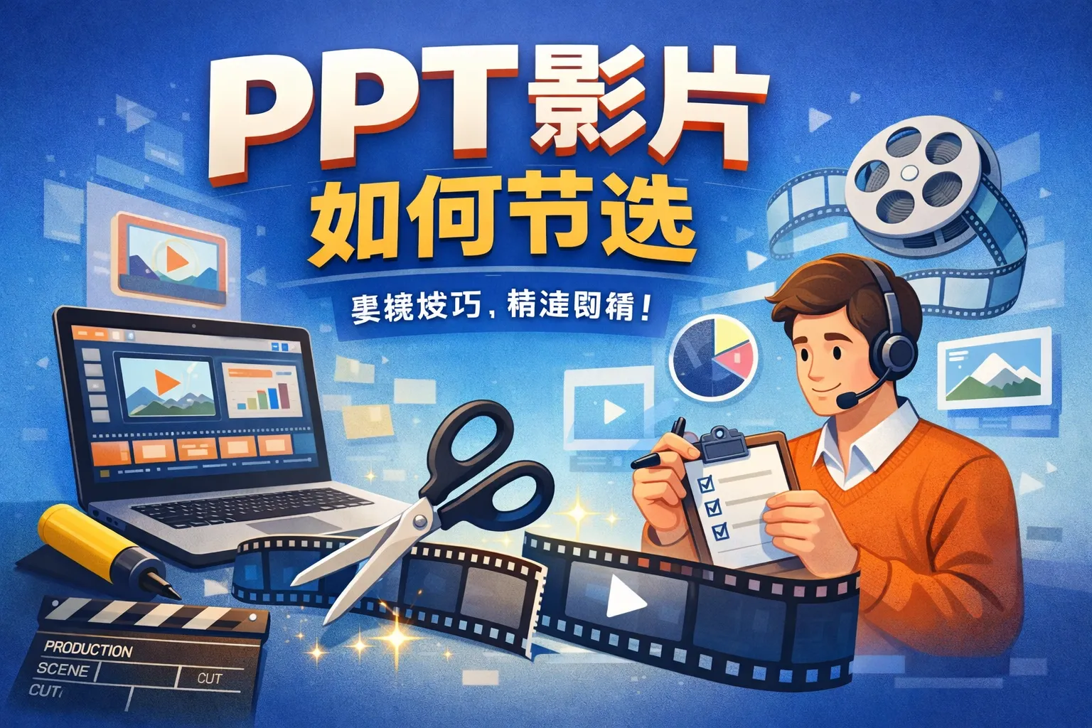 PPT影片如何节选