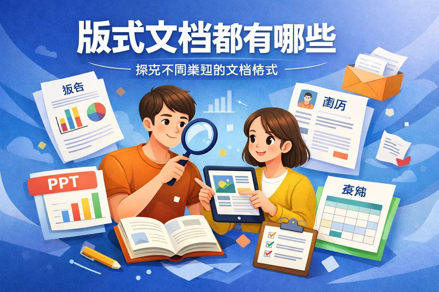 版式文档都有哪些