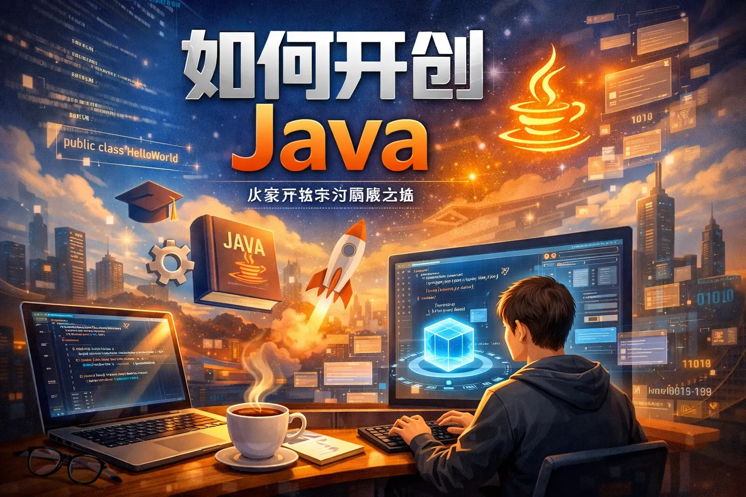 如何开创造java