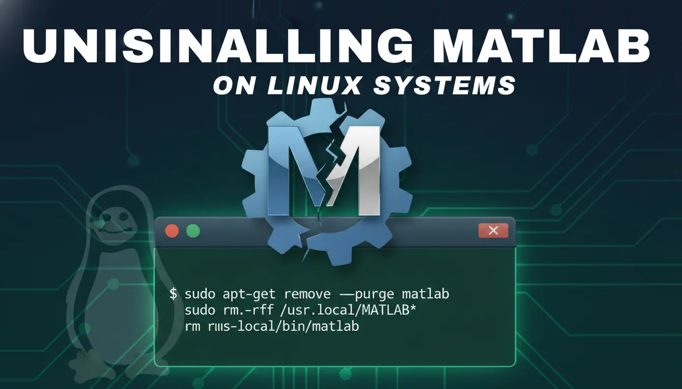 linux如何卸载matlab