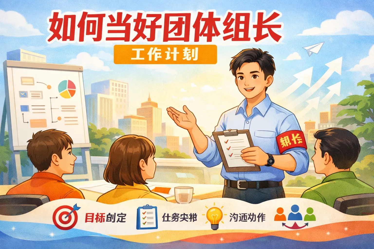 如何当好团体组长工作计划