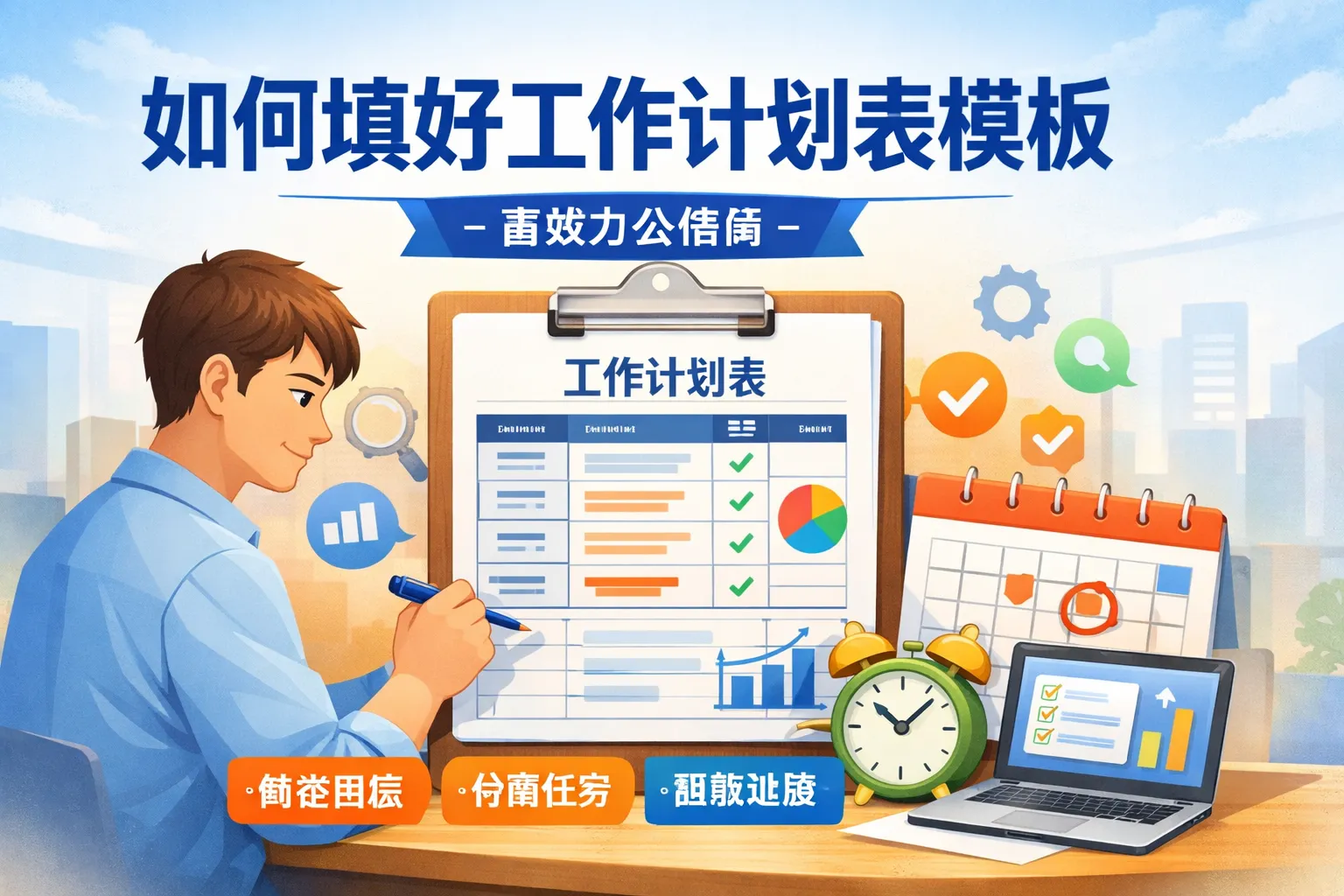 如何填好工作计划表模板