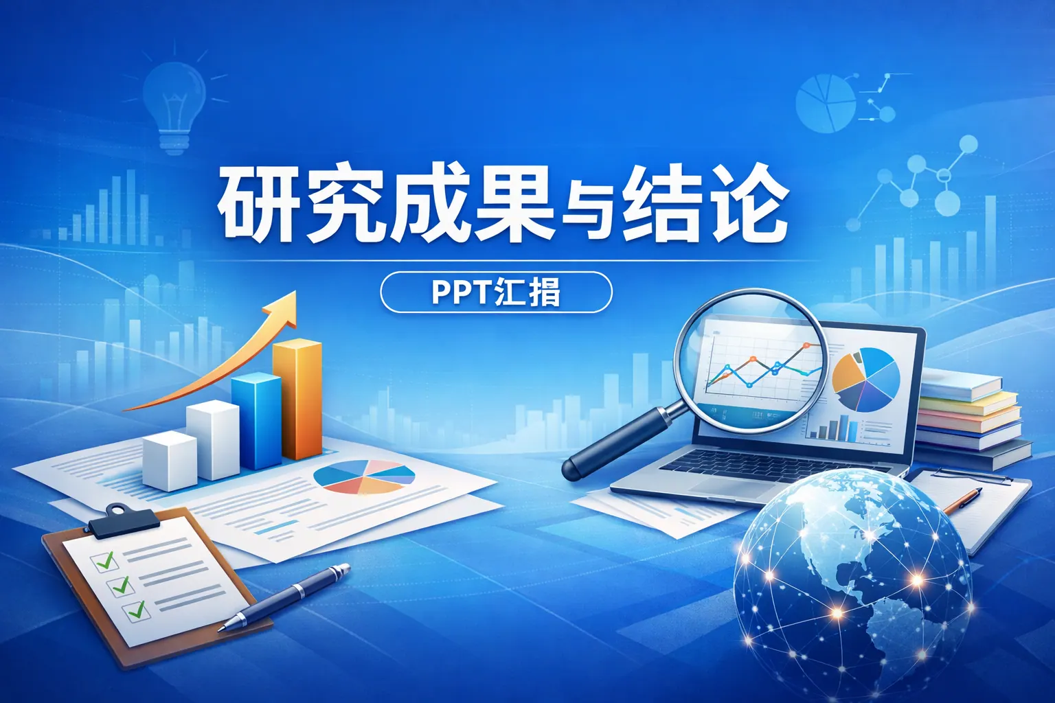ppt研究成果及结论如何呈现