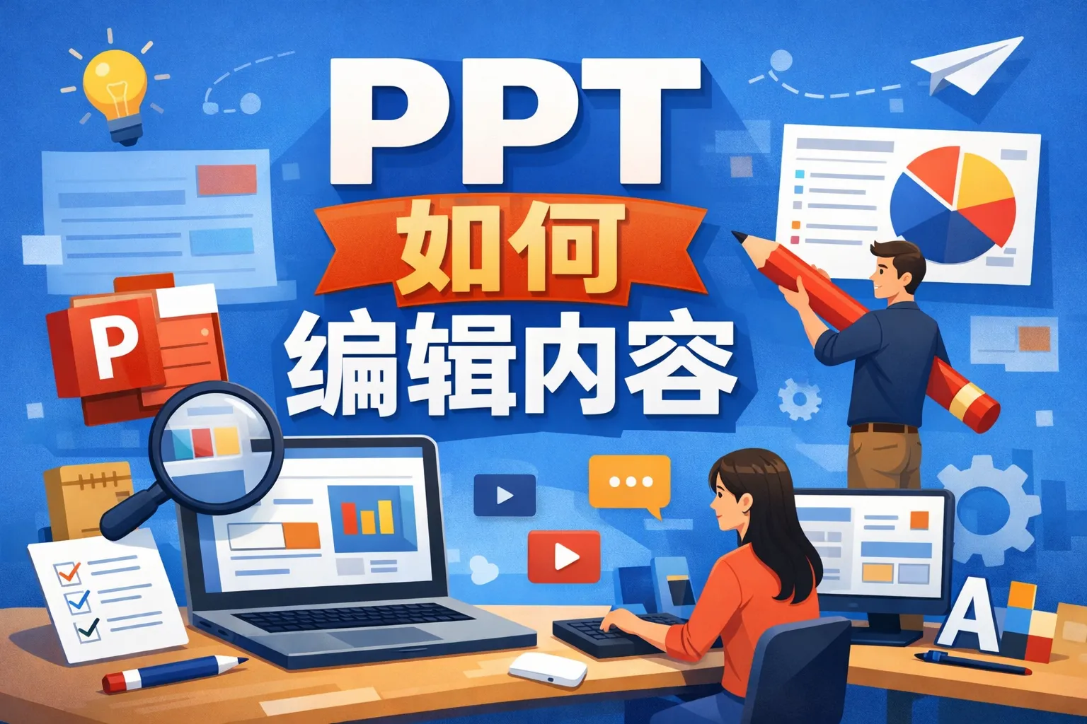 ppt如何编辑内容