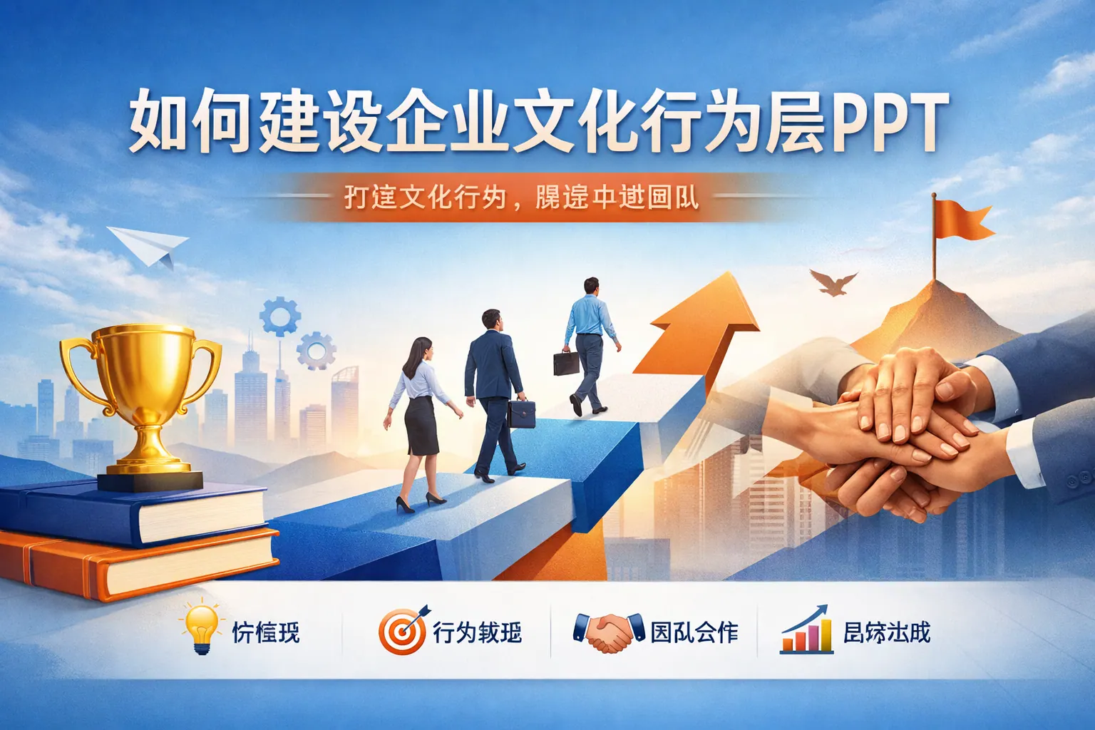 如何建设企业文化行为层ppt