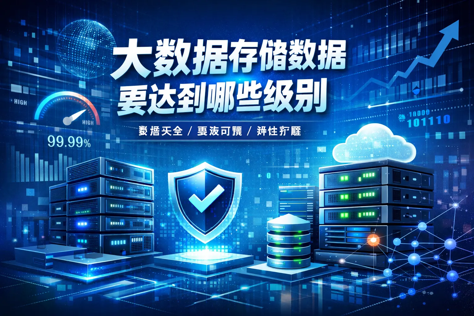 大数据存储数据要达到哪些级别