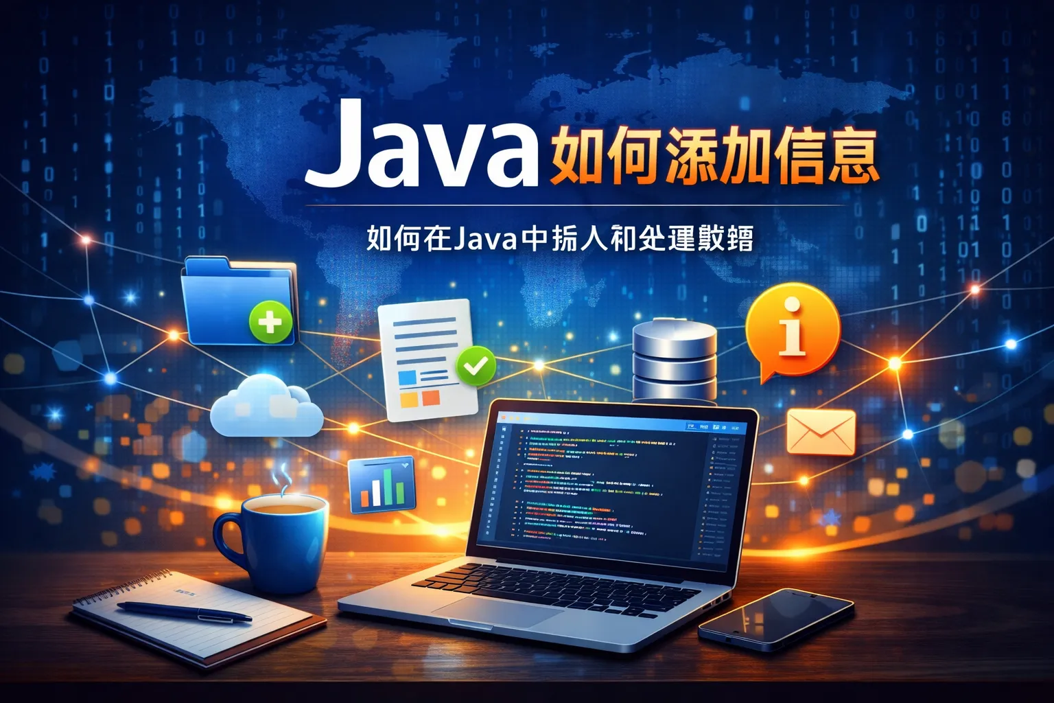 java如何添加信息