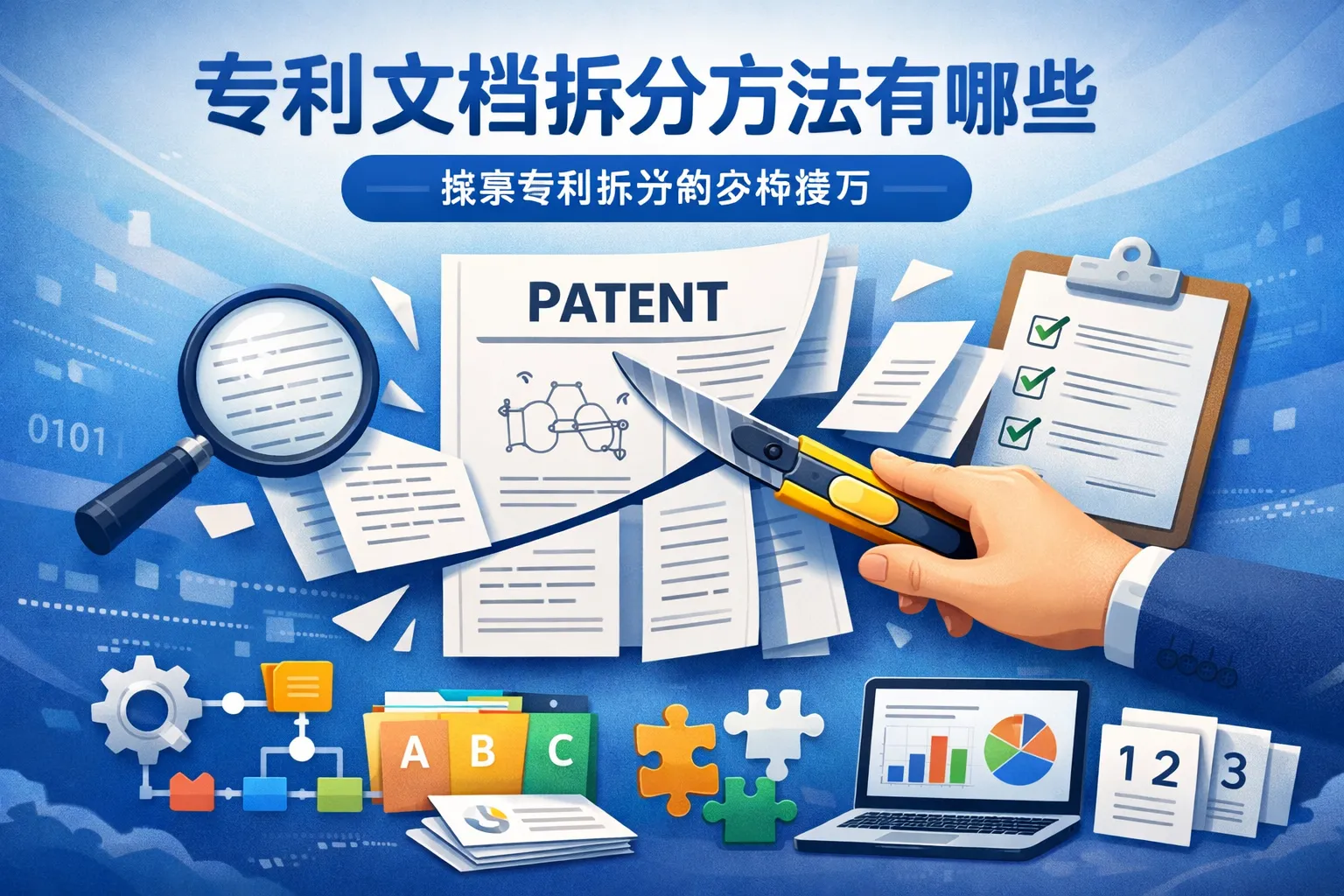 专利文档拆分方法有哪些