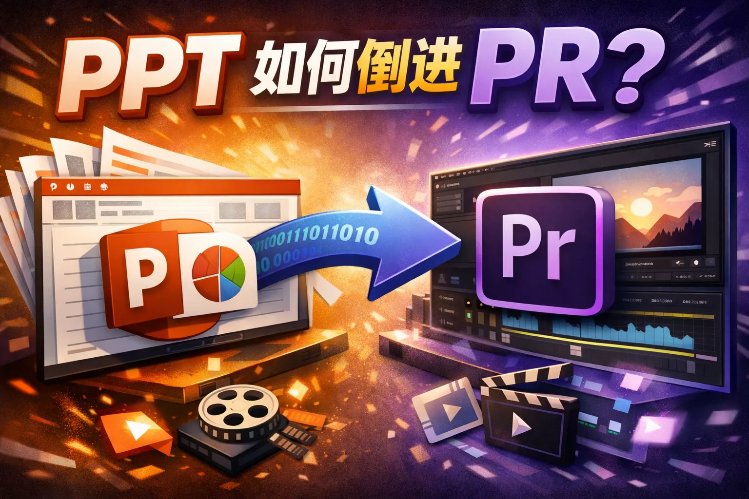 Ppt如何倒进PR