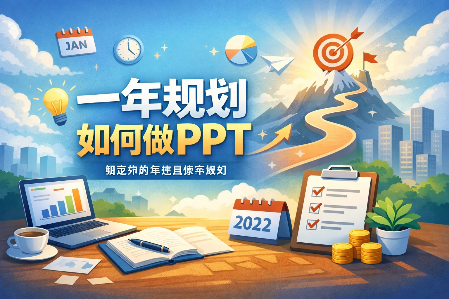 一年规划如何做ppt