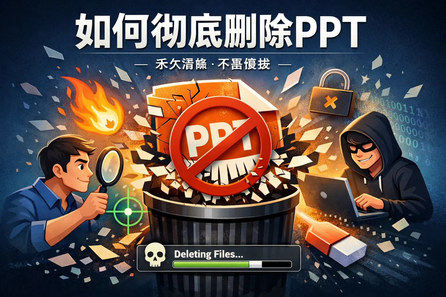 如何彻底删除PPT