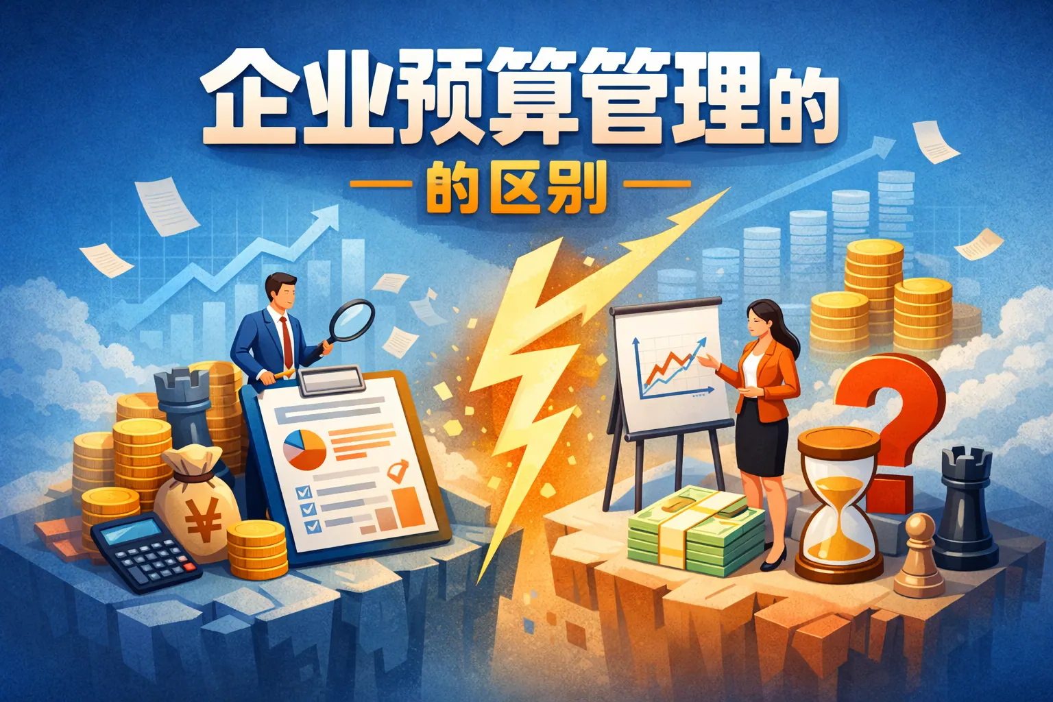 企业预算管理的区别