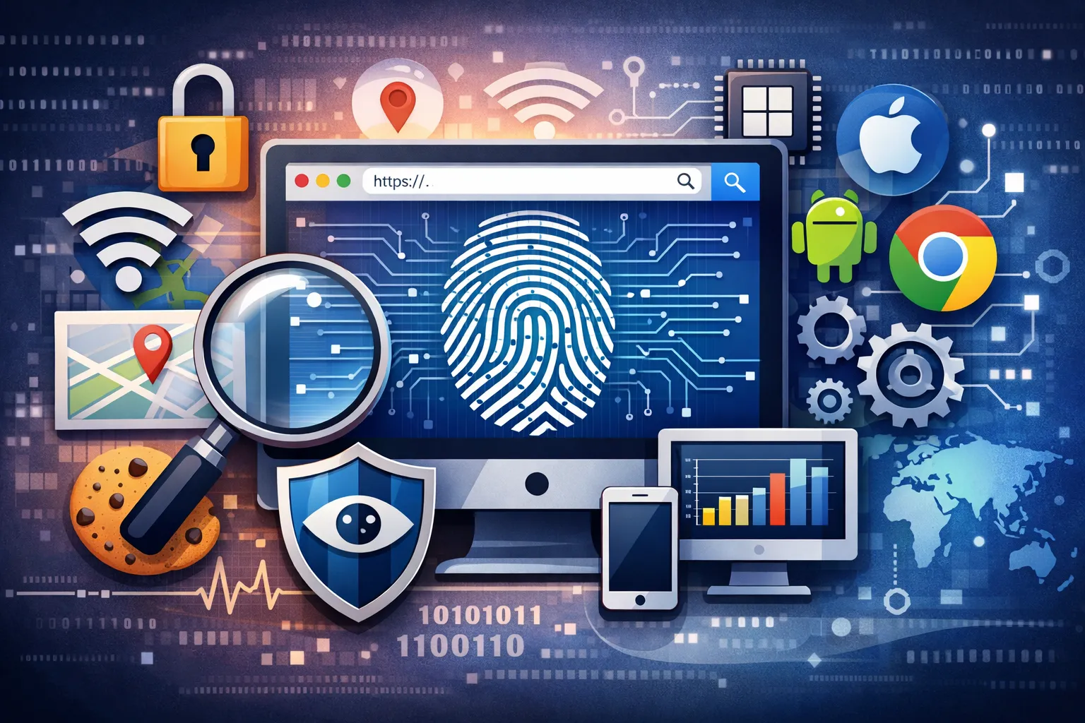 浏览器指纹有哪些