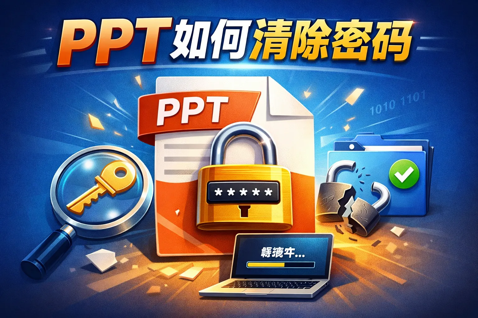 ppt如何清除密码