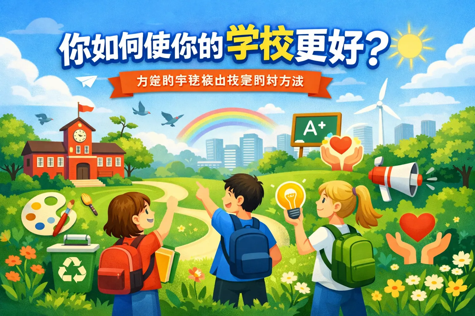 你如何使你的学校更好ppt