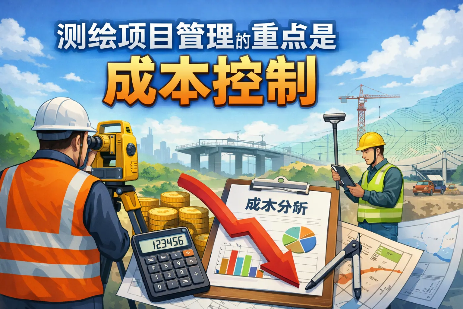 测绘项目管理的重点是成本控制