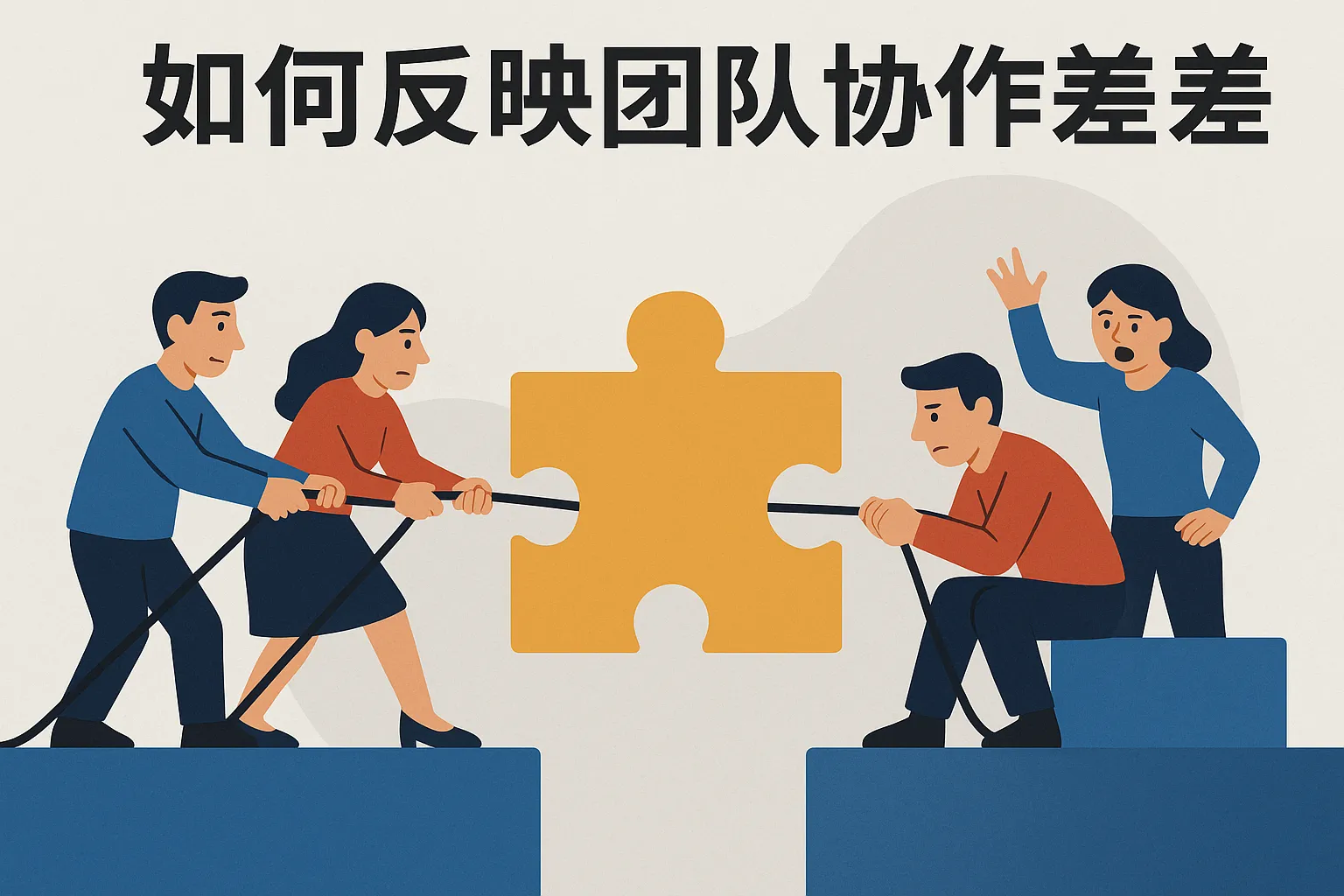 如何反映团队协作能力差