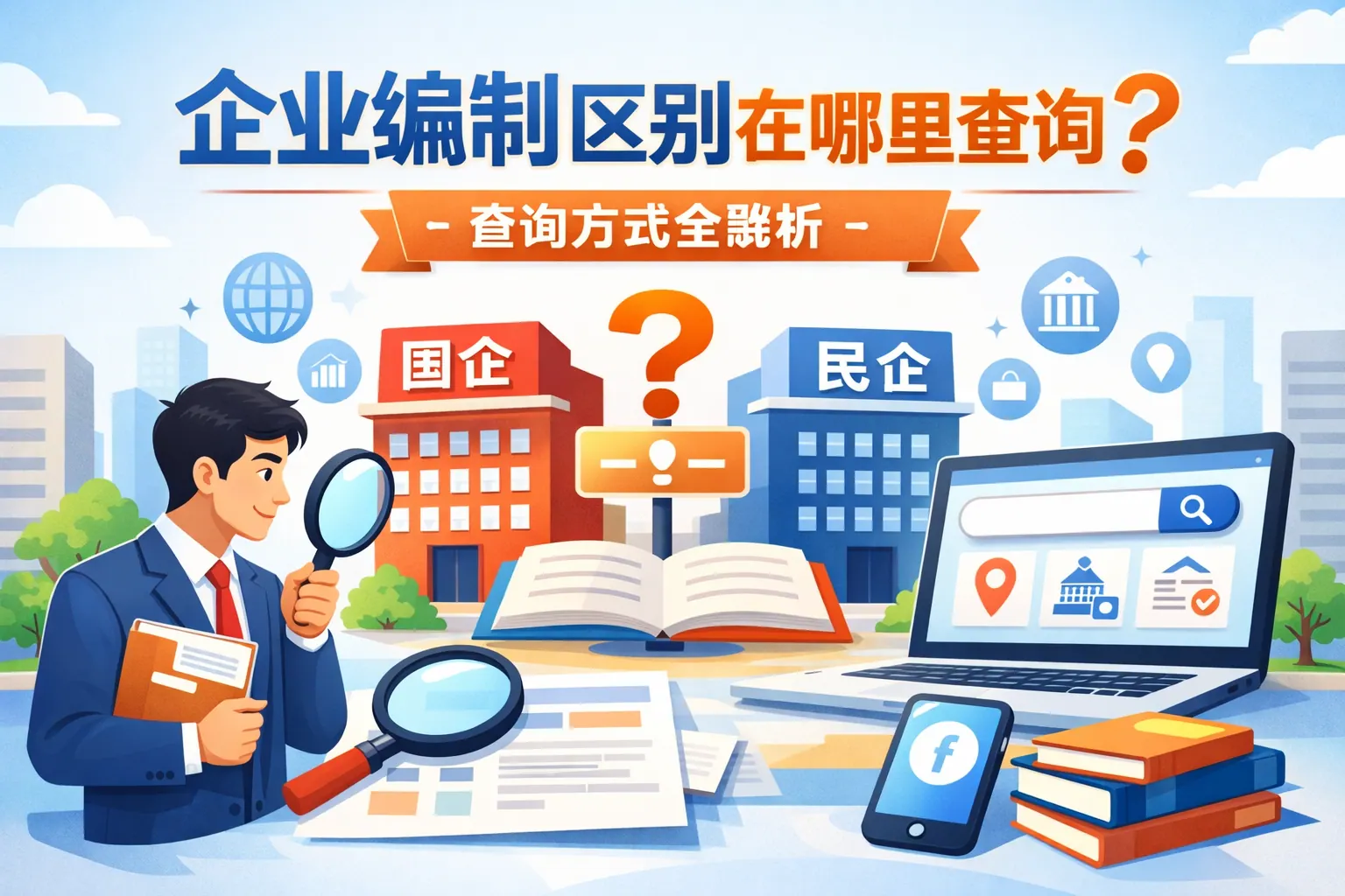 企业编制区别在哪里查询