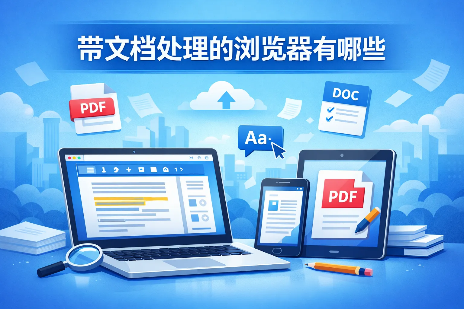 带文档处理的浏览器有哪些