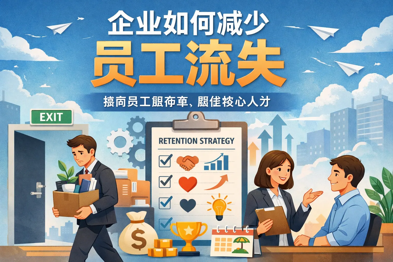 企业如何减少员工流失