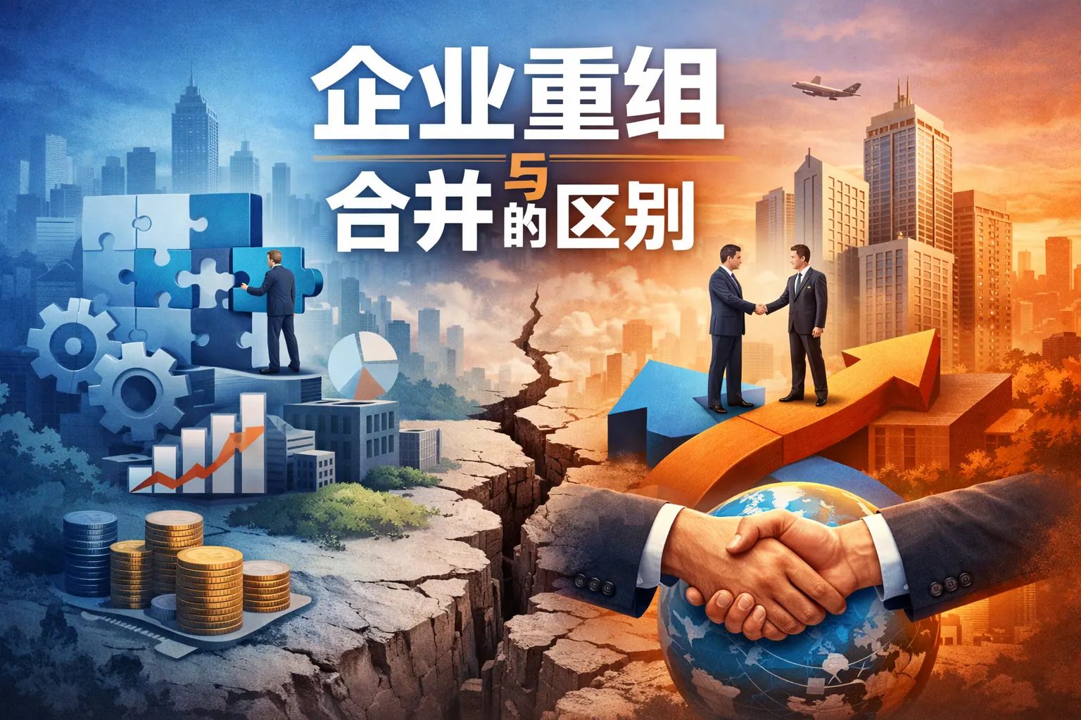企业重组与合并的区别