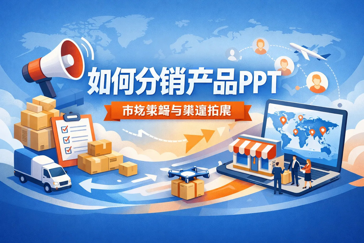 如何分销产品PPT