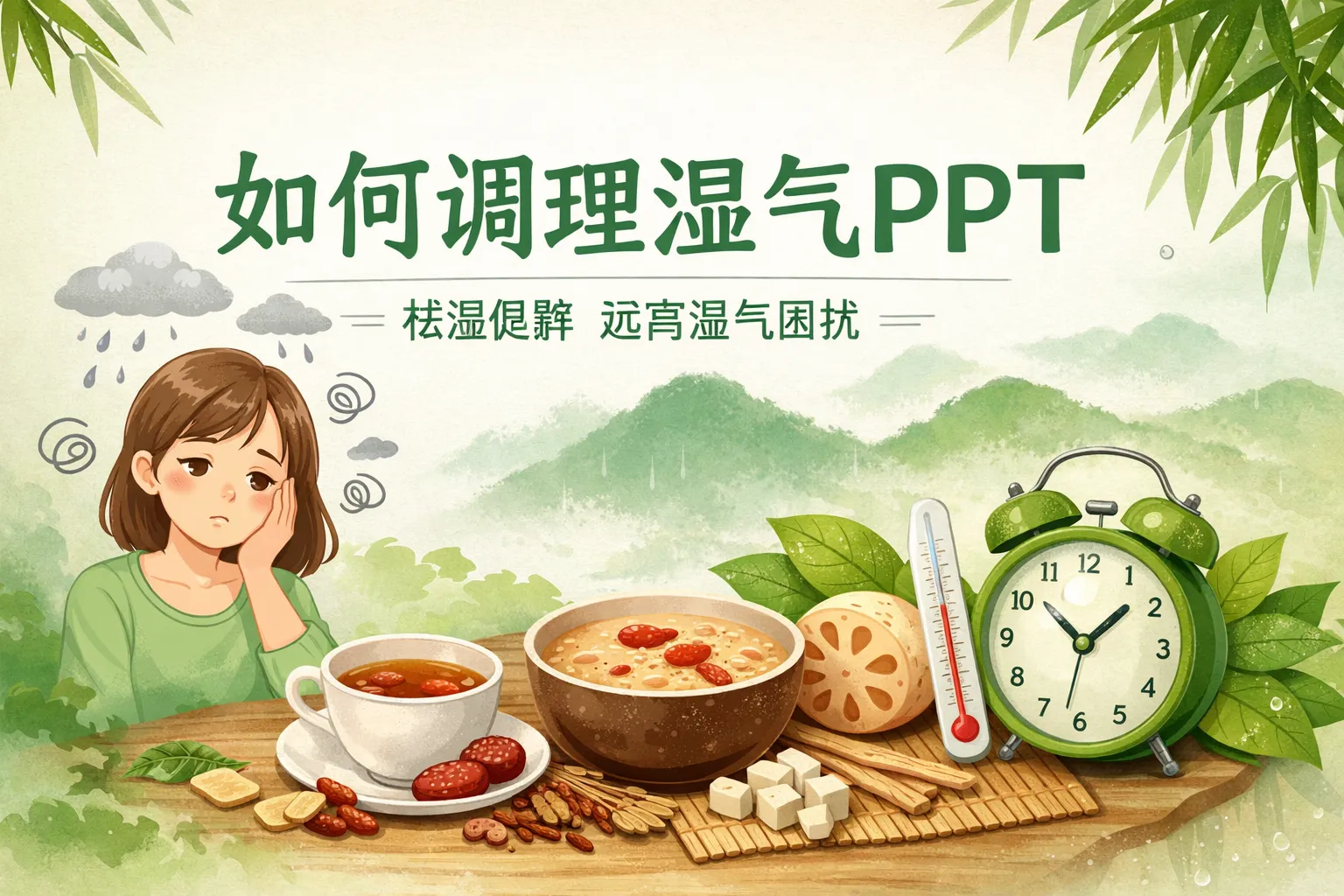 如何调理湿气ppt