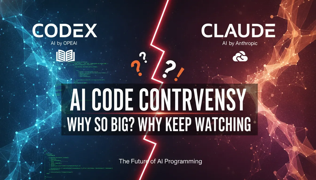 Codex和Claude Code争议为什么这么大为什么值得持续关注