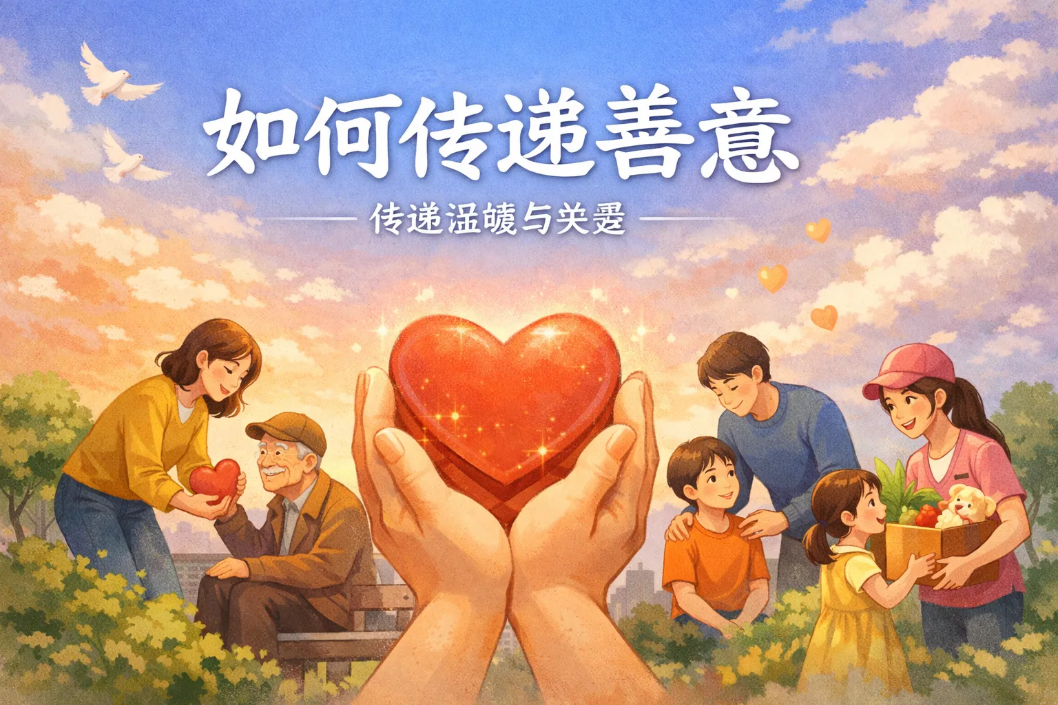 如何传递善意 ppt