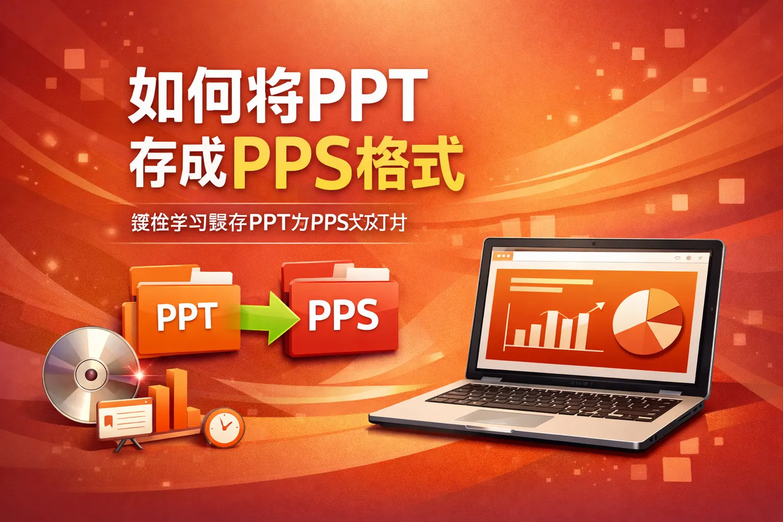 如何将ppt存成pps格式