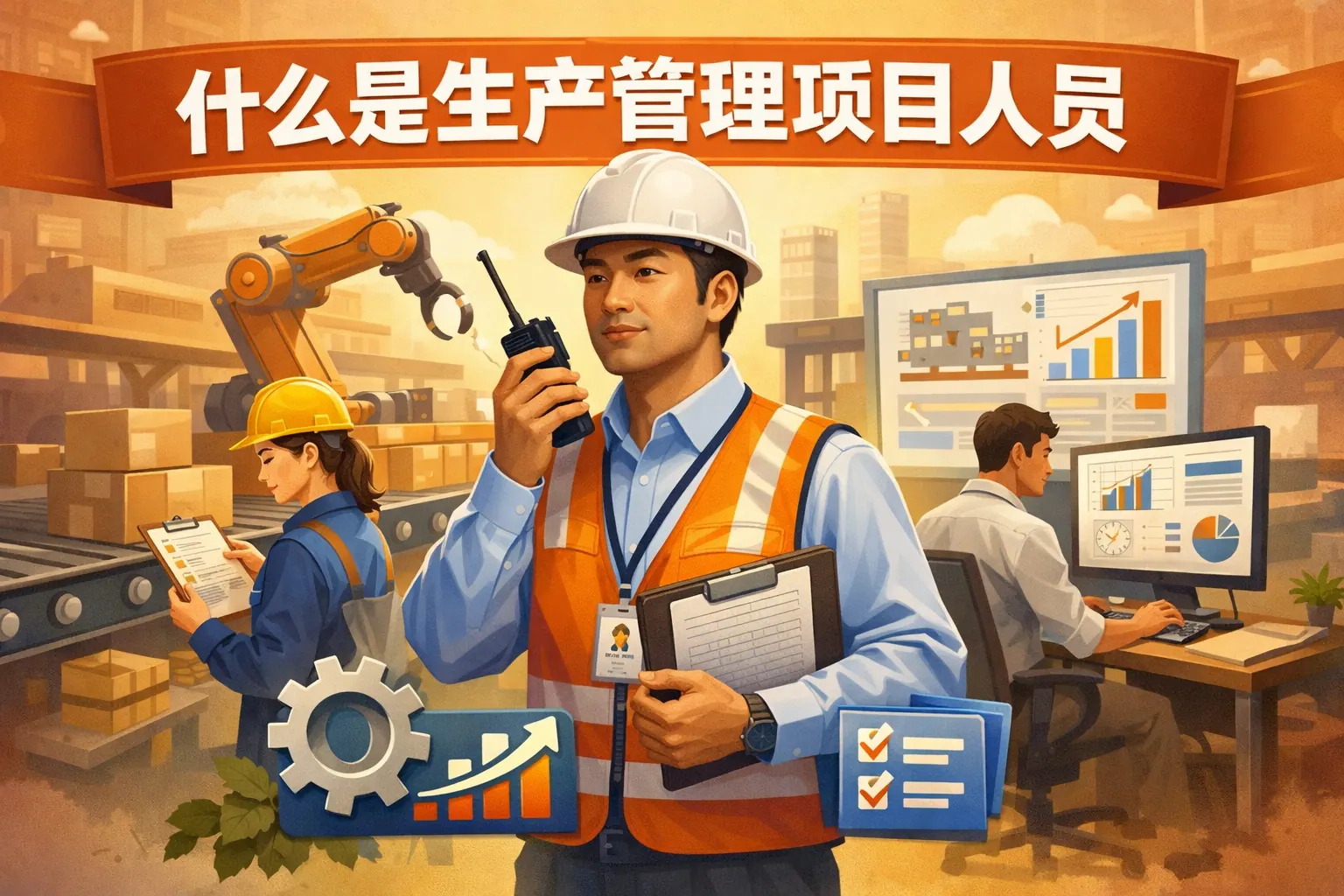 什么是生产管理项目人员