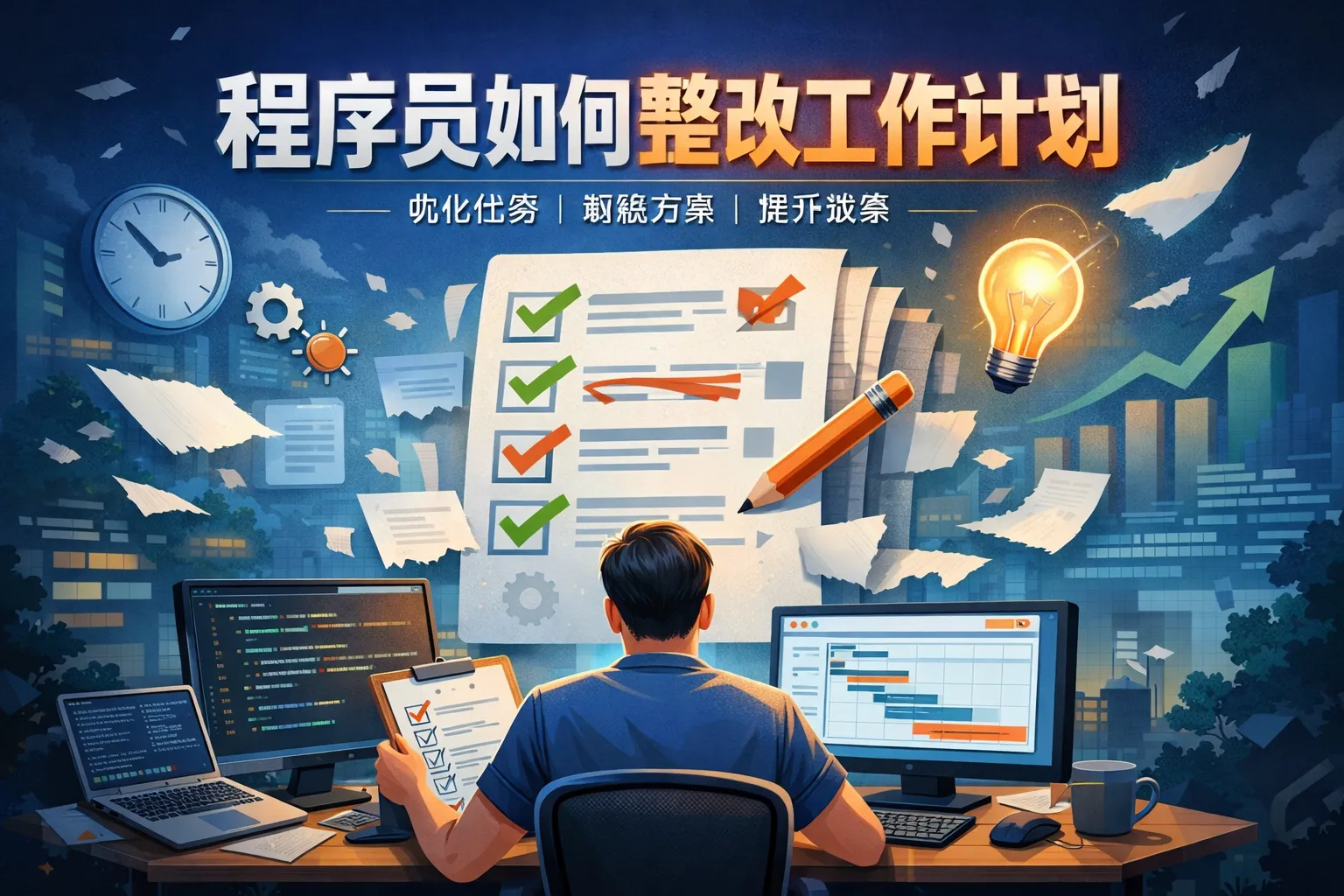 程序员如何整改工作计划