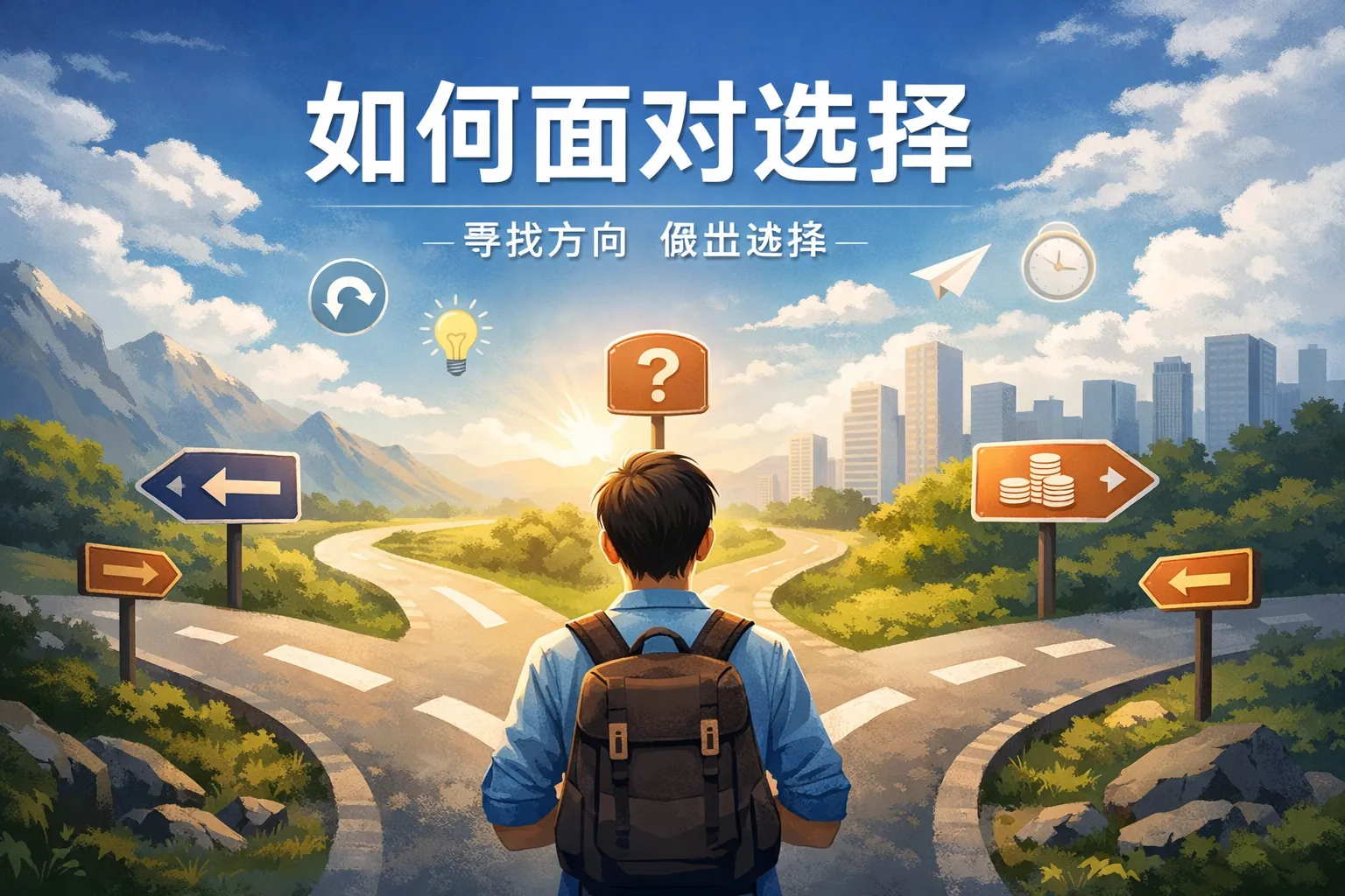 如何面对选择ppt