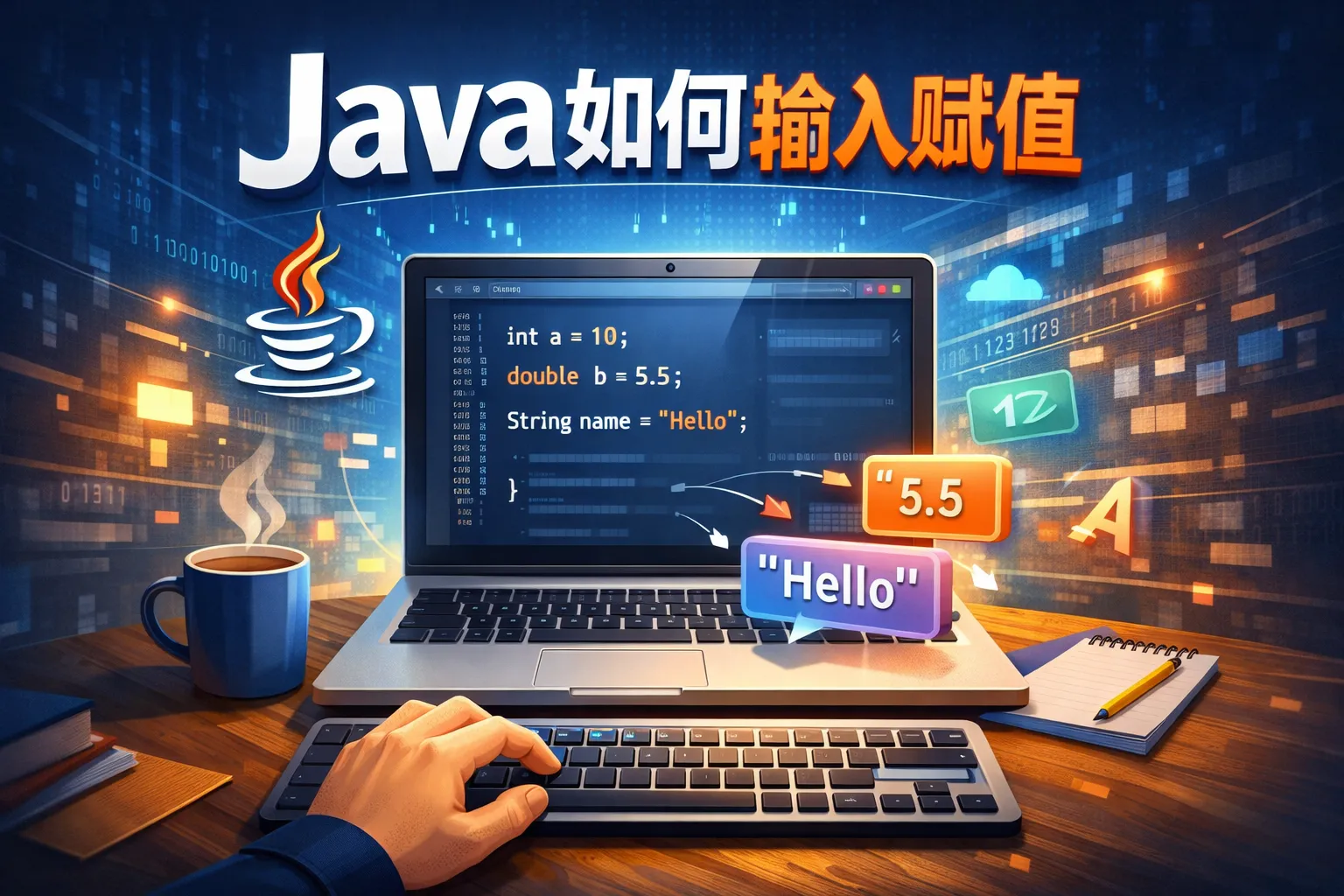 java如何输入赋值