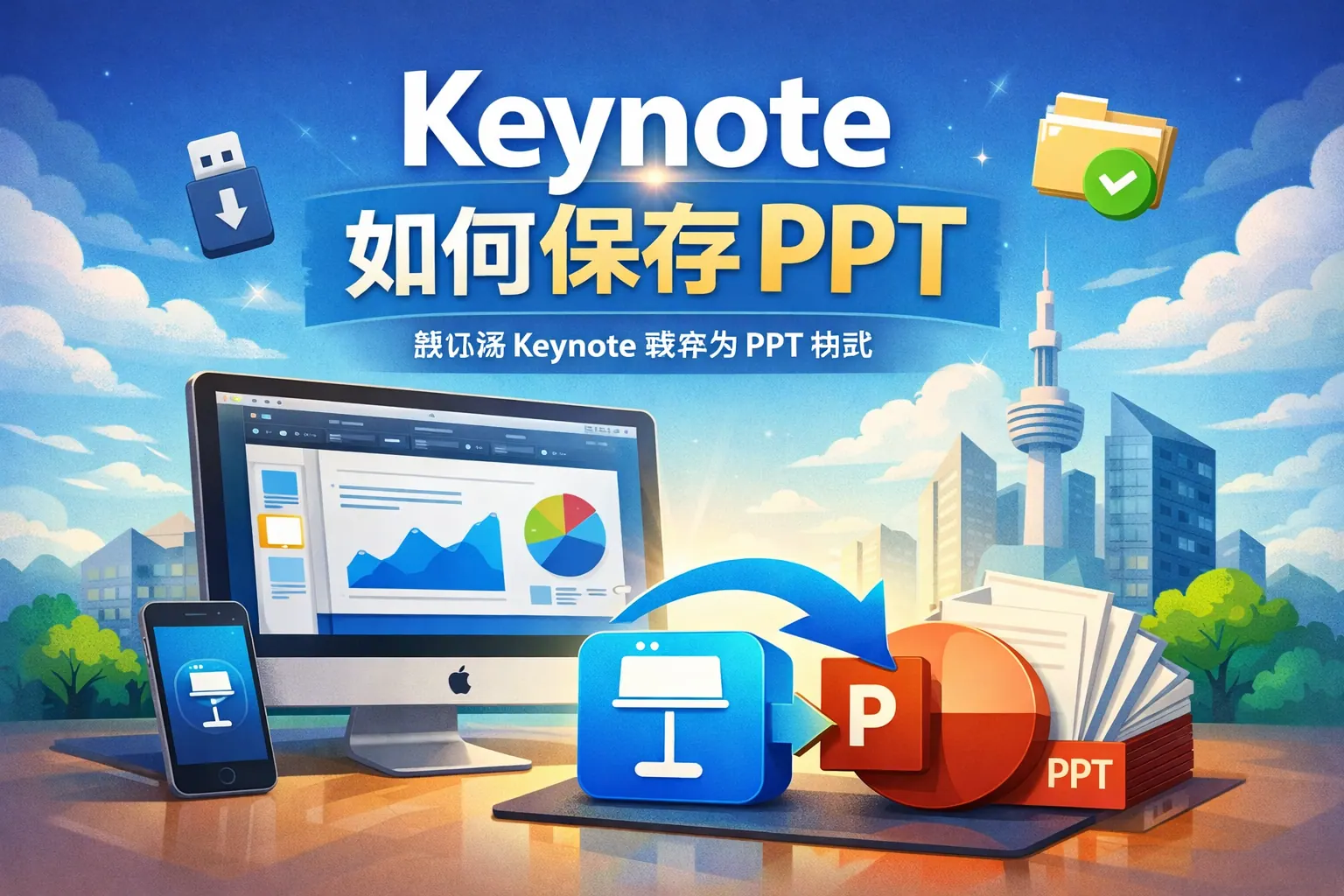 keynote如何保存ppt