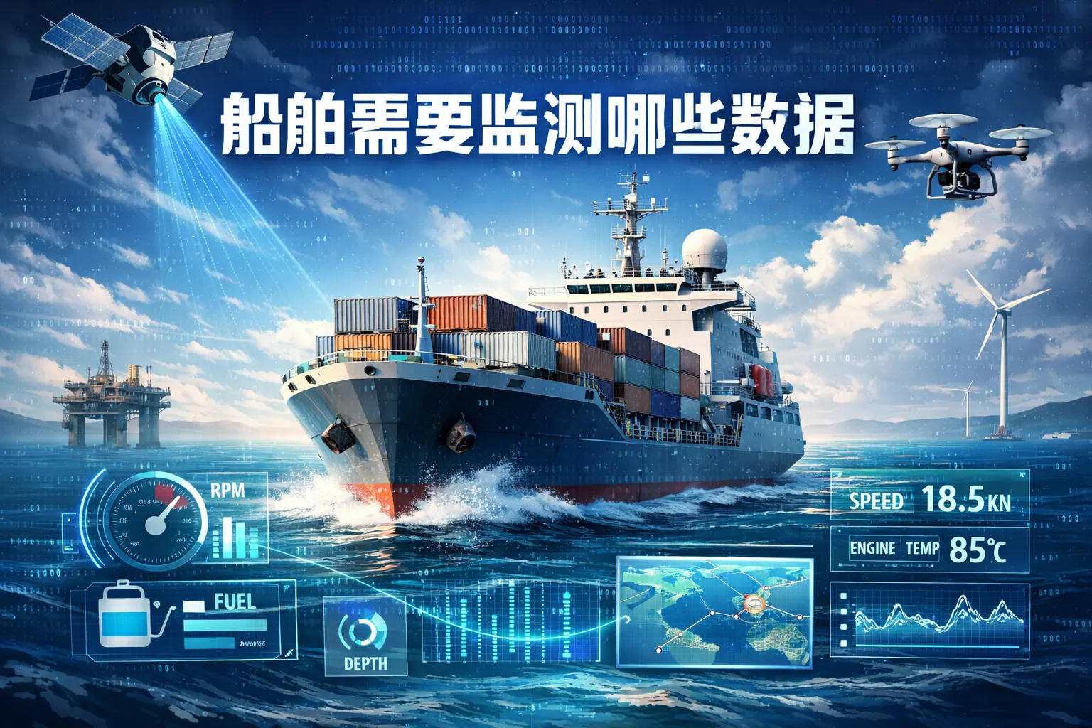 船舶需要监测哪些数据