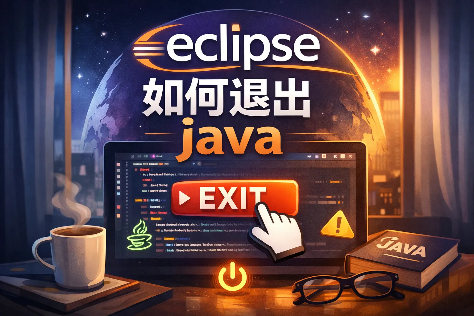 eclipse如何退出java