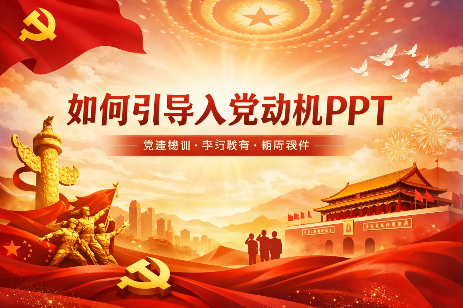 如何引导入党动机Ppt