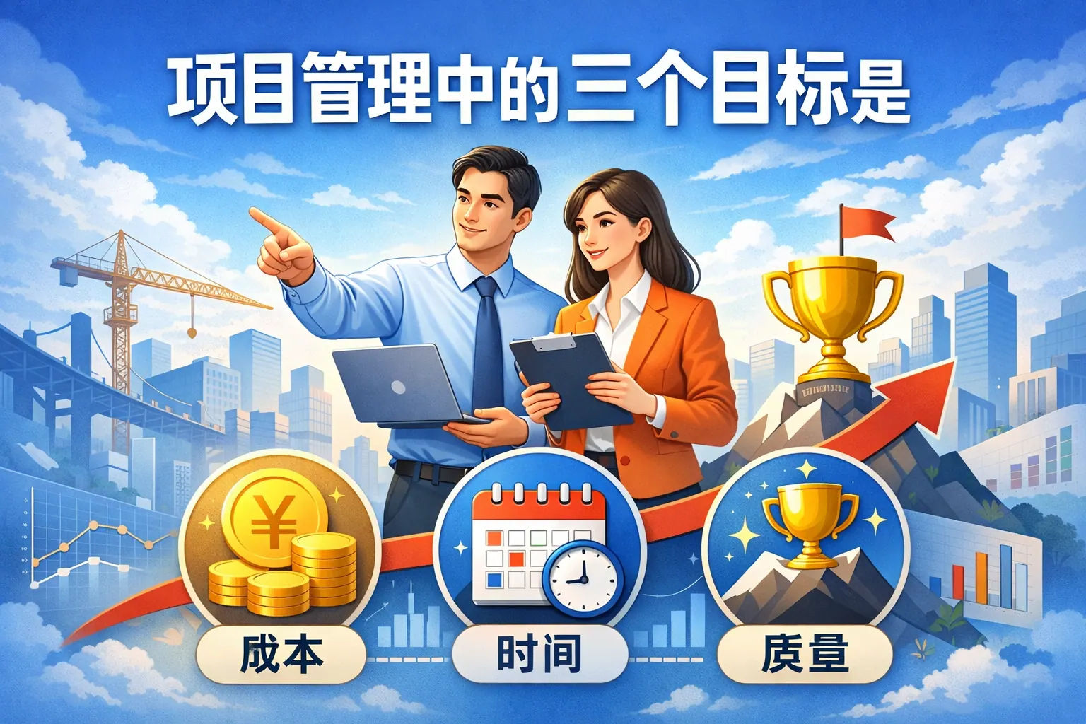 项目管理中的三个目标是