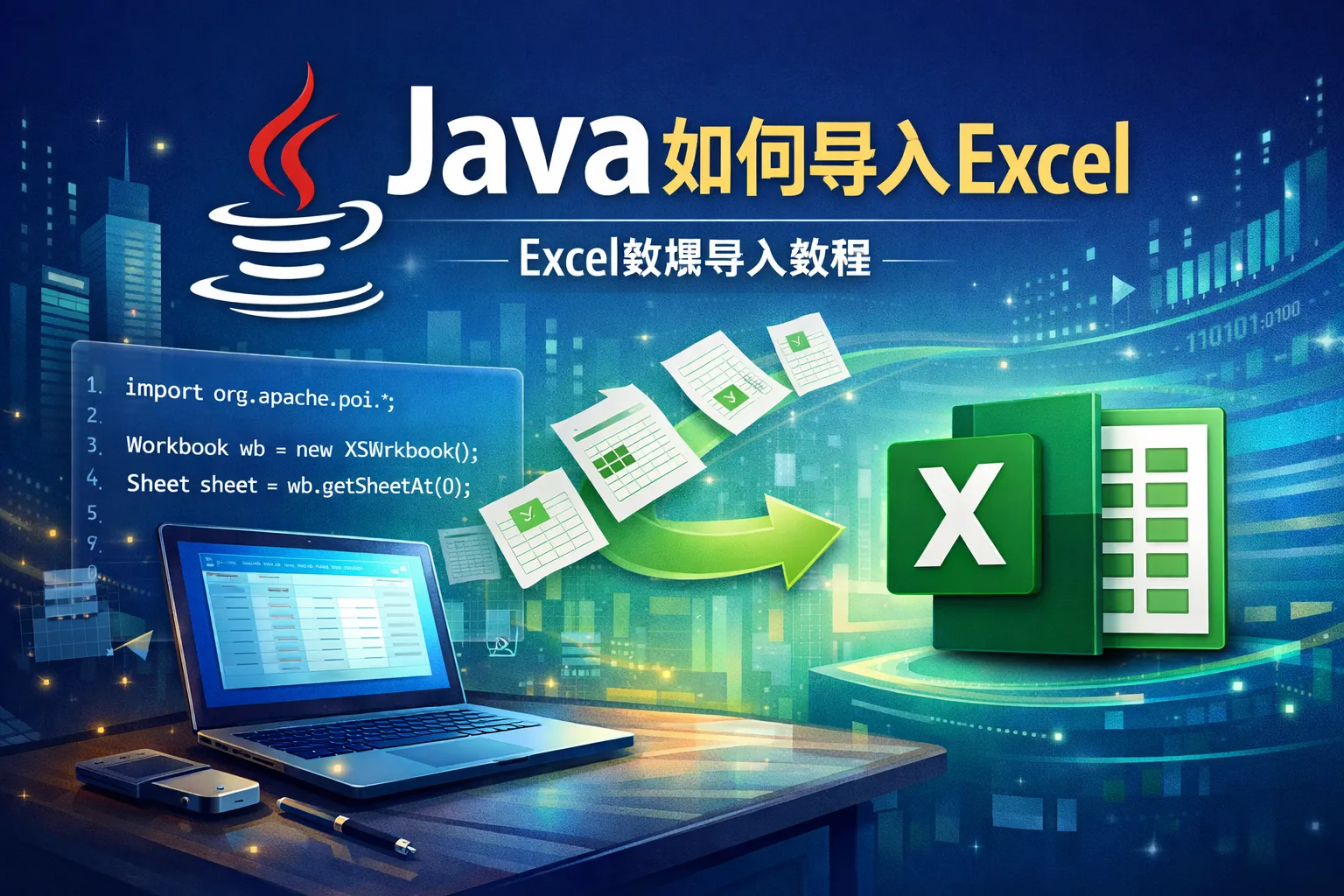 java如何导入excel