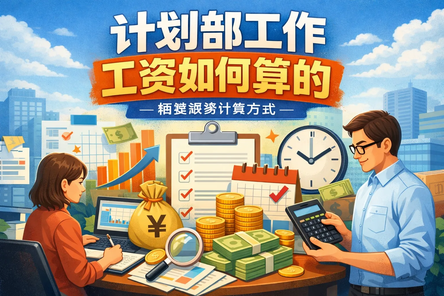 计划部工作工资如何算的