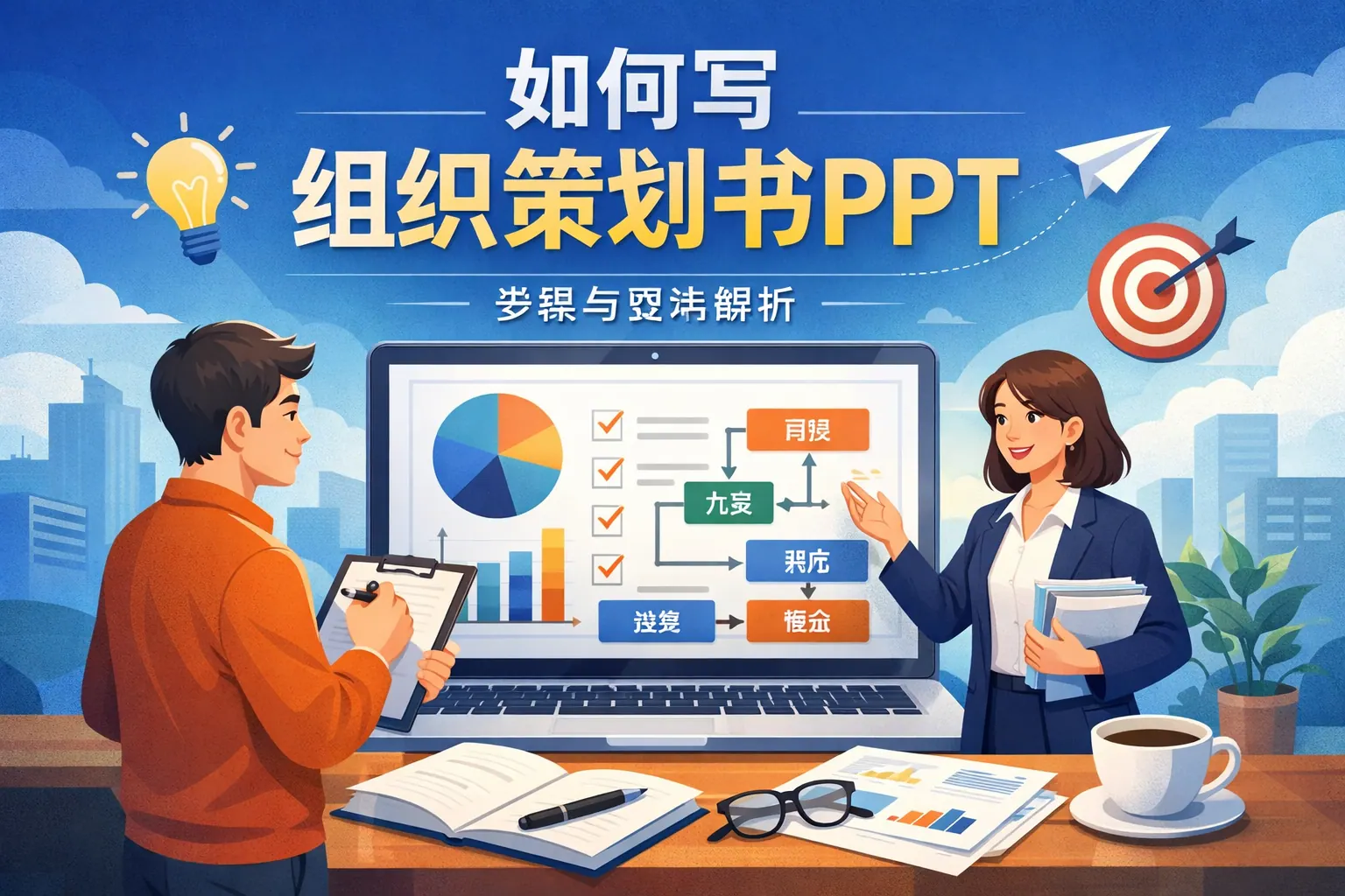 如何写组织策划书ppt