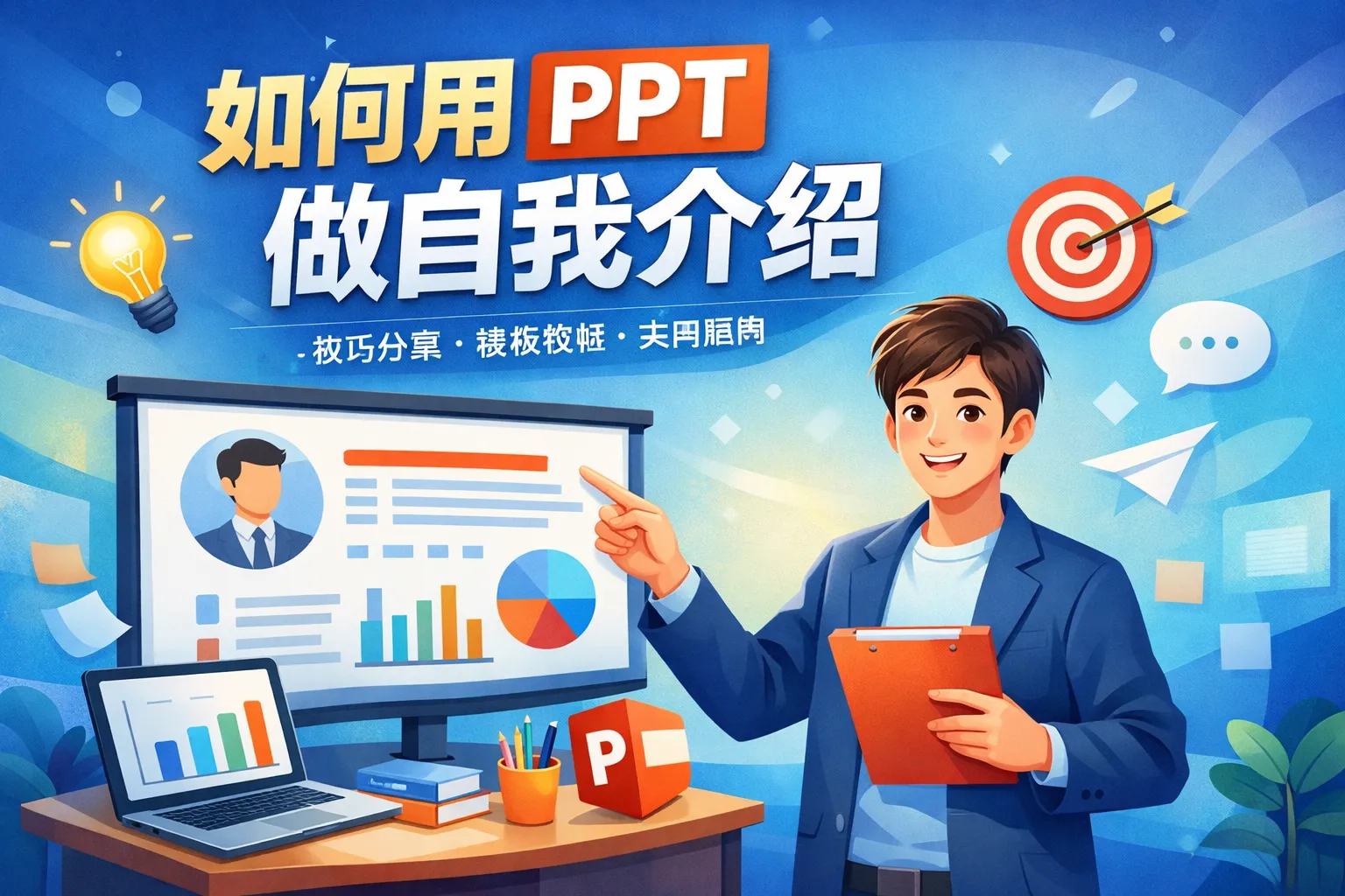 如何用ppt做自我介绍