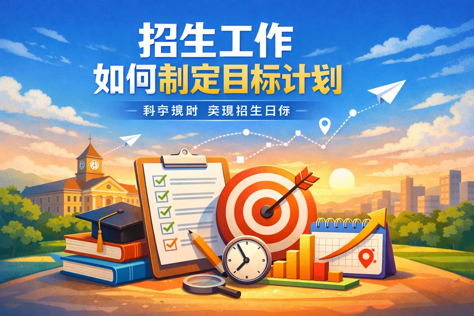 招生工作如何制定目标计划